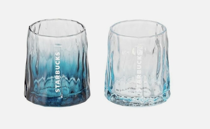 Starbucks Year of the Dragon Cups - korea blue shot glasses