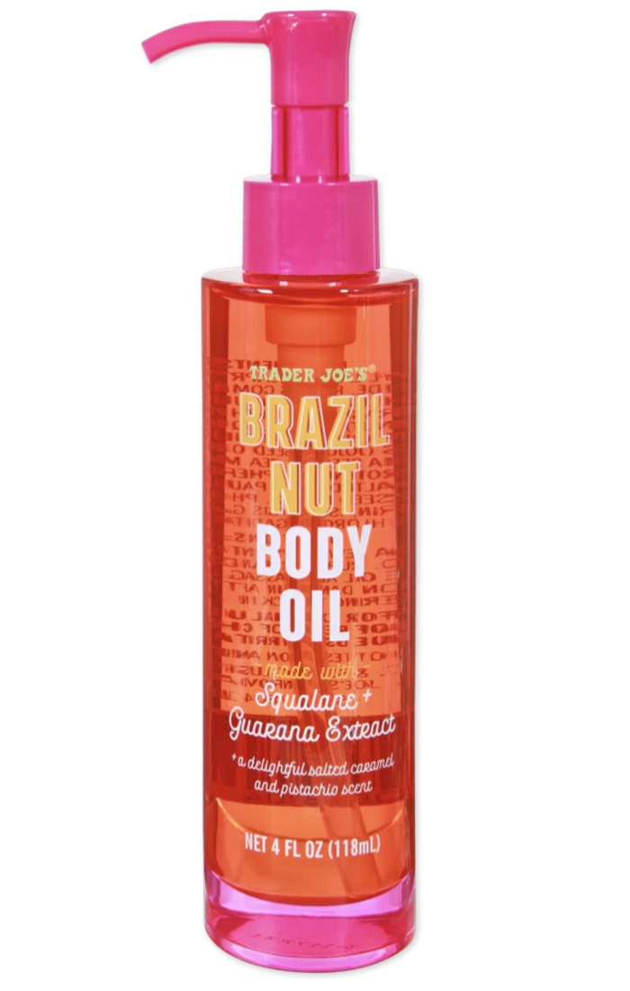 Trader Joes Valentine's Products 2024 - Brazil Nut Body Oil