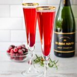 Valentine's Day Cocktails - Pomegranate Champagne Mimosa