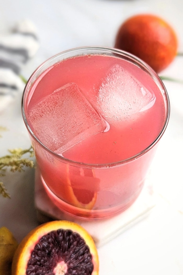Valentine's Day Cocktails - Blood Orange Cocktail Recipe