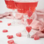 Valentine's Day Cocktails - Strawberry Sour Candy Cocktail