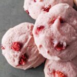 Valentine's Day Cookies - Fresh Strawberry Cookies