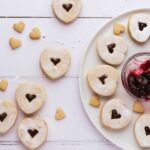 Valentine's Day Cookies - Valentine Heart Linzer Cookies