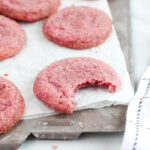 Valentine's Day Cookies - Pink Sugar Cookies
