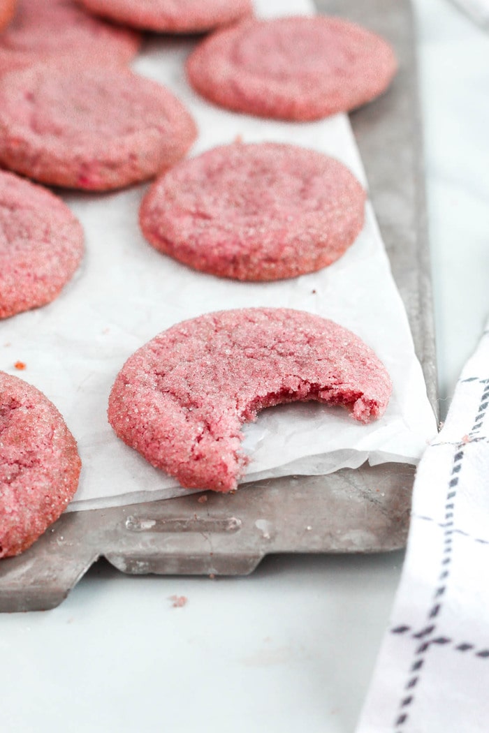 Valentine's Day Cookies - Pink Sugar Cookies