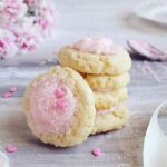 Valentine's Day Cookies - Thumbprint Cookies with Icing
