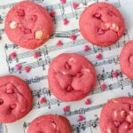 Valentine's Day Cookies - Pink Velvet Cookies