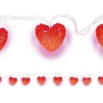 Valentine's Day Decor Ideas - Light-Up Valentine’s Day Rose Garland