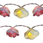 Valentine's Day Decor Ideas - Light-Up Valentine’s Day Rose Garland