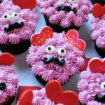 Valentine's Day Treats - Love Monster Cupcakes