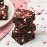 Valentine's Day Treats - Fudgy Valentine’s Day Brownies