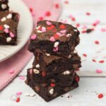 Valentine's Day Treats - Fudgy Valentine’s Day Brownies