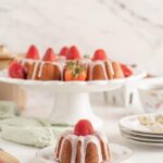 Valentine's Day Treats - Mini Strawberry Bundt Cakes