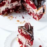 Valentine's Day Treats - Red Velvet Marble Oreo Cake