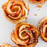 Valentine's Day Treats - Apple Rose Puff Pastry Tarts