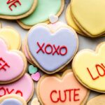 Valentine's Day Treats - Conversation Heart Cookies