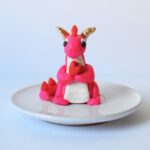 Valentine's Day Treats - Fondant Valentine’s Dragon