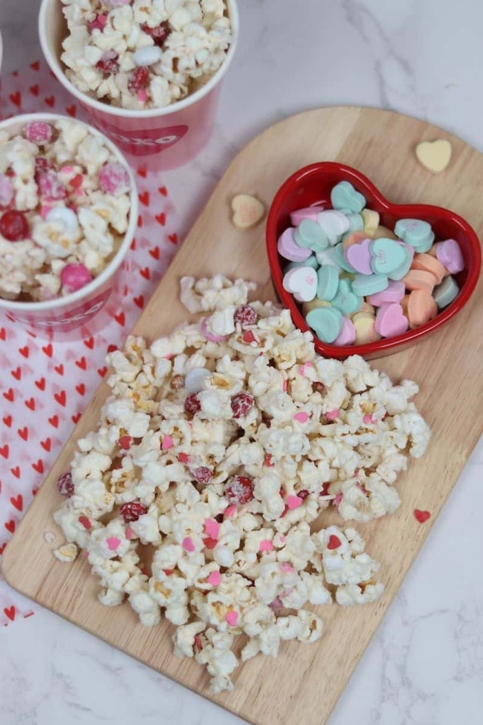 Valentine's Day Treats - Easy Valentine’s Day Popcorn