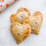 Valentine's Day Treats - Heart-Shaped Strawberry Hand Pies