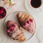 Valentine's Day Treats - Raspberry Earl Grey Croissants
