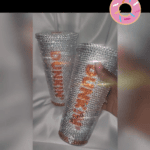 Dunkin Drink Dunkings Menu - Jennifer Lopez Rhinestone bling cup