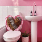 Valentine's Day Room Decor Inspo - bathroom