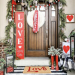 Valentine's Day Room Decor Inspo - front door