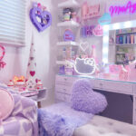 Valentine's Day Room Decor Inspo - purple