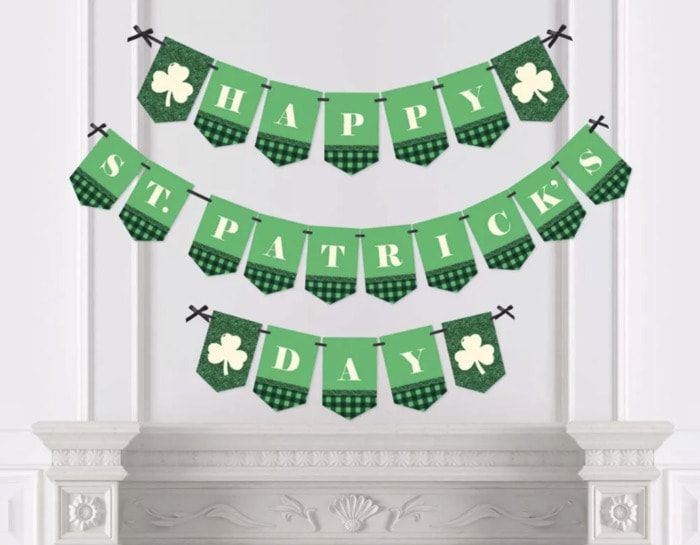 best st patricks day decorations - holiday banner