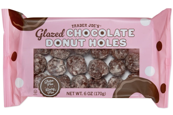 Best Trader Joes March Products 2024 - Glazed Chocolate Donut Holes 