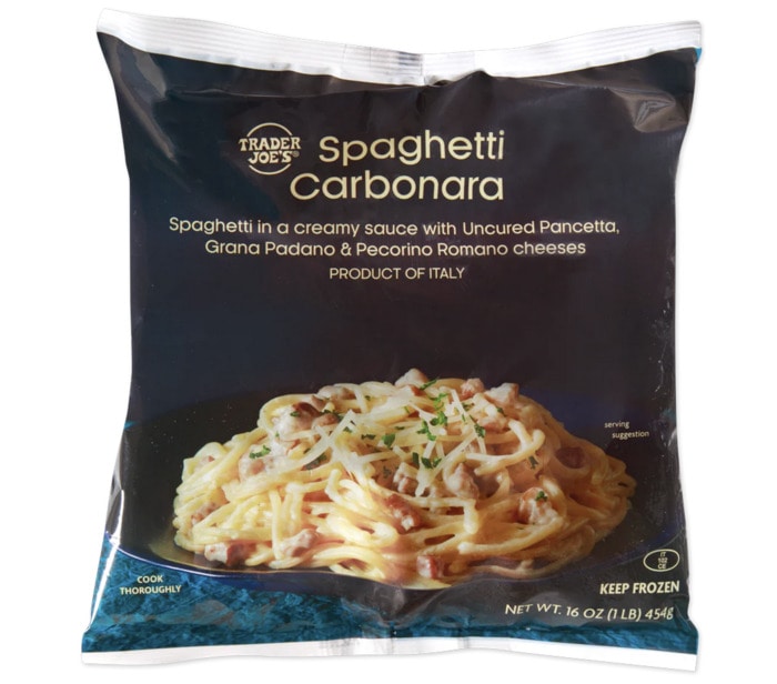 Best Trader Joes March Products 2024 - Spaghetti Carbonara