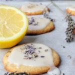 Lavender Cookies - Lemon Lavender Sable Cookies