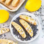 Lavender Cookies - Lavender Lemon Biscotti