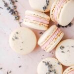 Lavender Cookies - Blackberry Lavender Macarons