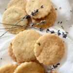 Lavender Cookies - Lavender Shortbread (+Lavender Strawberries & Cream)