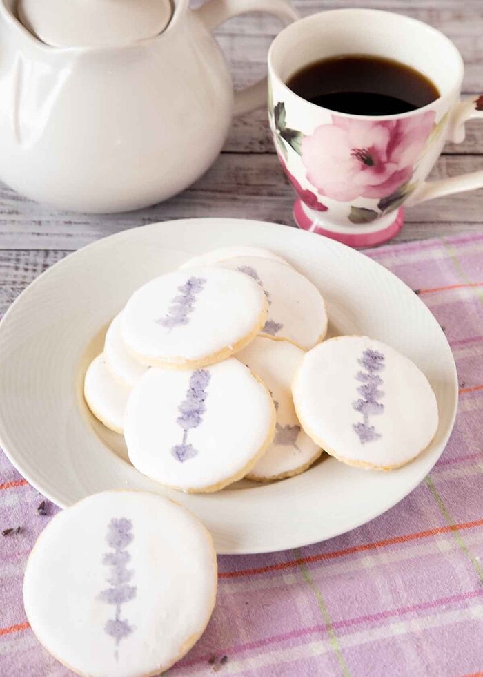 Lavender Cookies - Award-Winning Lemon Lavender Cookies