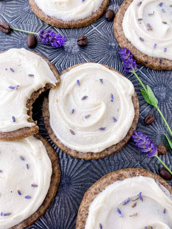 Lavender Cookies - Honey Lavender Latte Cookies