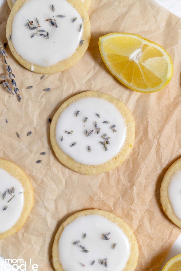 Lavender Cookies - Lemon Lavender Cookies