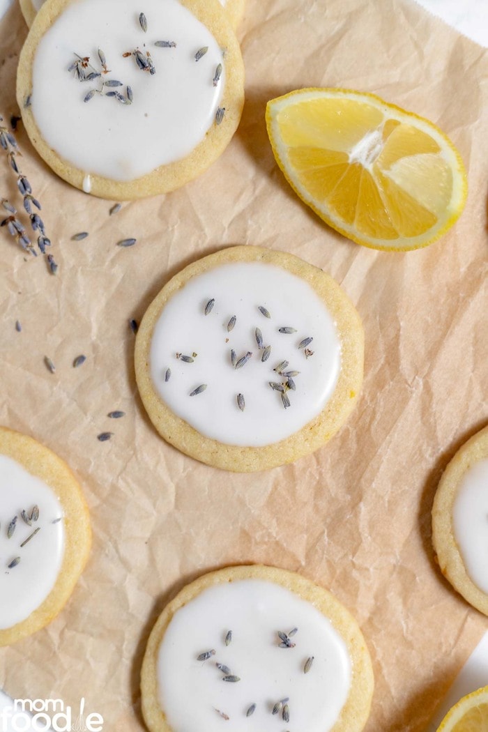 Lavender Cookies - Lemon Lavender Cookies
