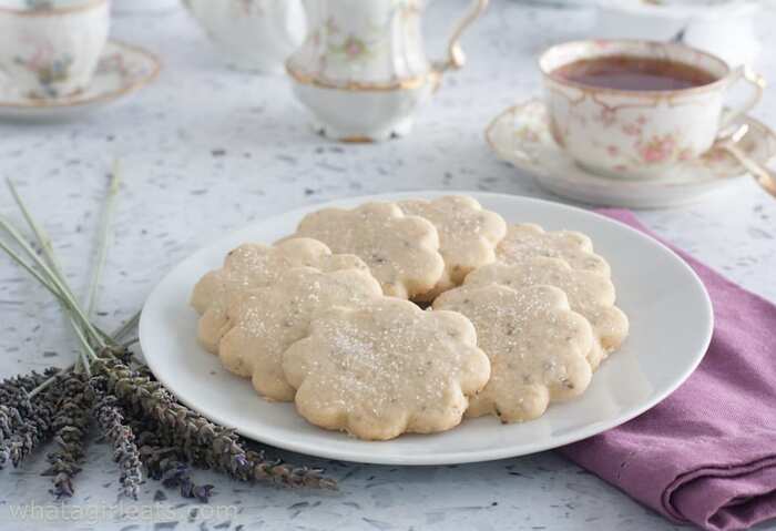 Lavender Cookies - Lavender Shortbread Cookies