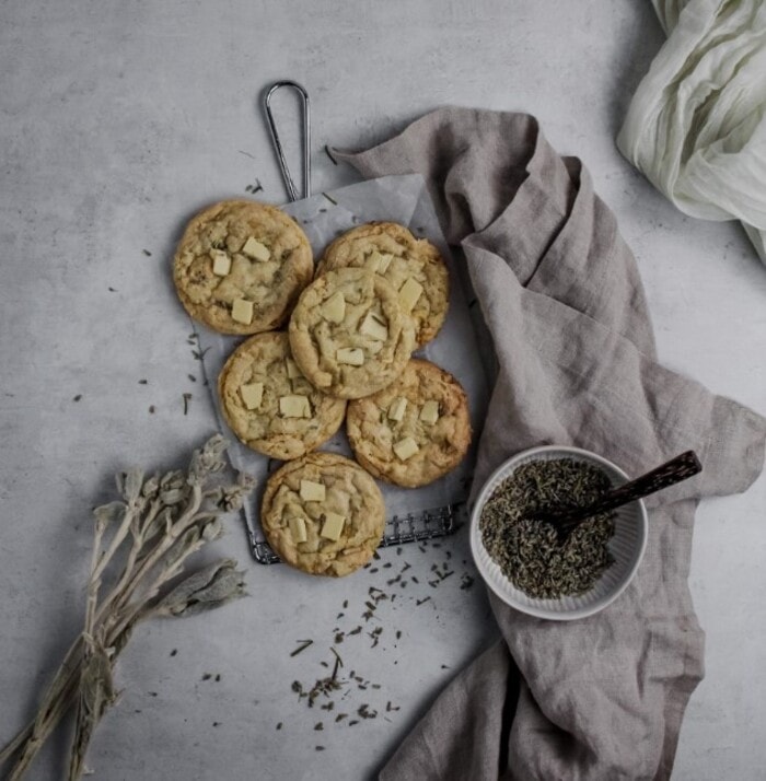 Lavender Cookies - Gluten-Free Lemon Lavender Cookies