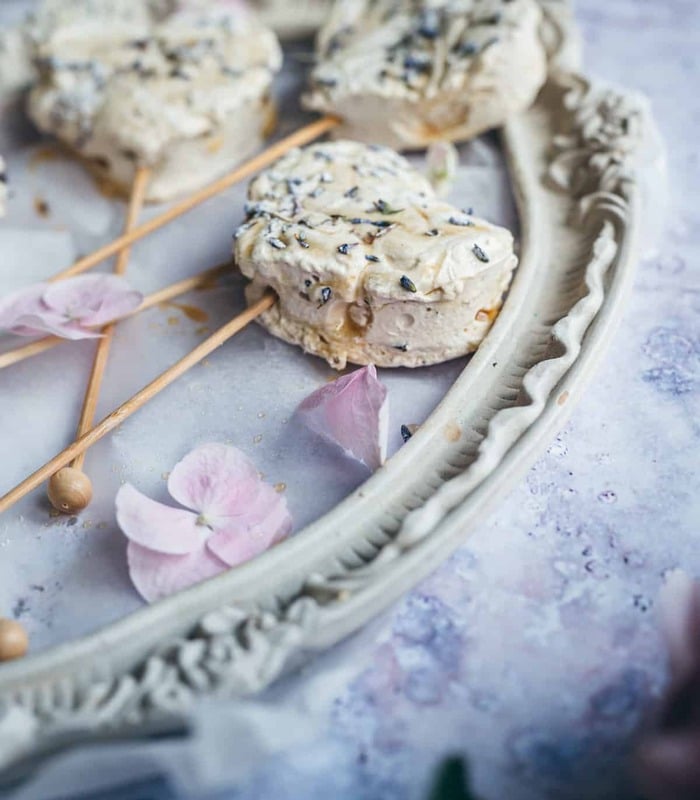 Lavender Recipes - Lavender Honey Marshmallows