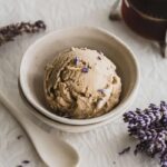 Lavender Recipes - Cold Brew Lavender Ice Cream