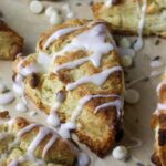 Lavender Recipes - Lavender White Chocolate Scones