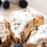 Lavender Recipes - Blackberry Lavender Scones