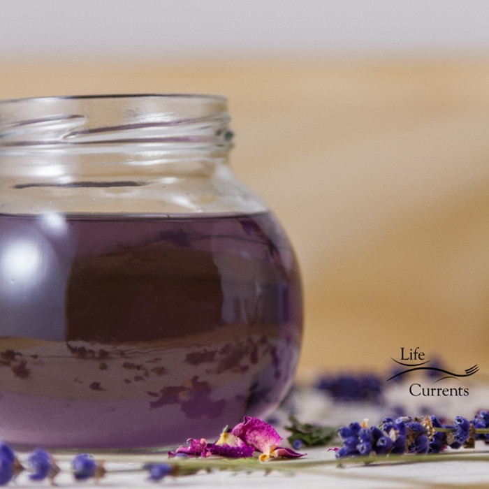 Lavender Recipes - Lavender Simple Syrup