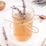 Lavender Recipes - Lavender Honey Syrup