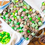 St. Patrick's Day Desserts - Mint Muddy Buddies