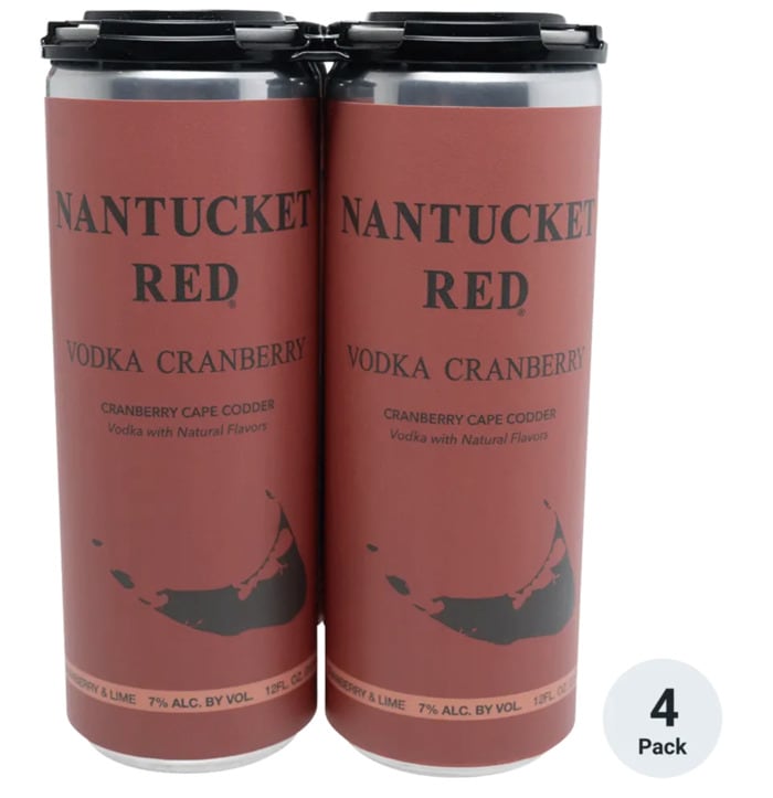Taylor Swift Themed Super Bowl Party Ideas - Nantucket Red Vodka Cranberry Cocktail
