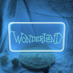 the best Alice in Wonderland Party Decorations - LED sign
